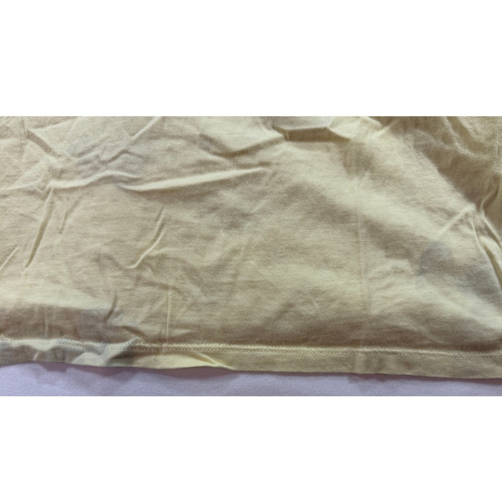 Patagonia Organic Cotton Graphic T Shirt Men's Large Yellow Road Trip Logo Tee - Picture 6 of 8
